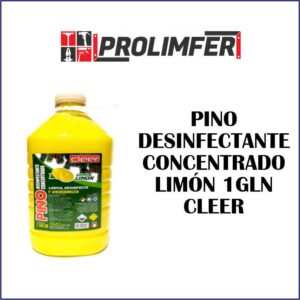 Pino desinfectante concentrado limón 1gln - CLEER