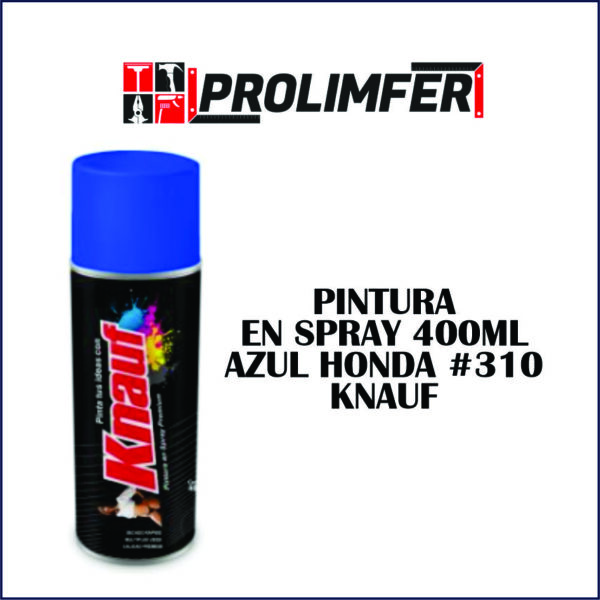 Pintura en spray 400ml azul honda #310 - KNAUF