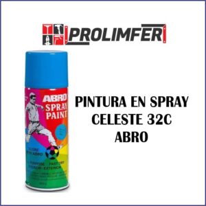 Pintura en spray celeste 32C - ABRO