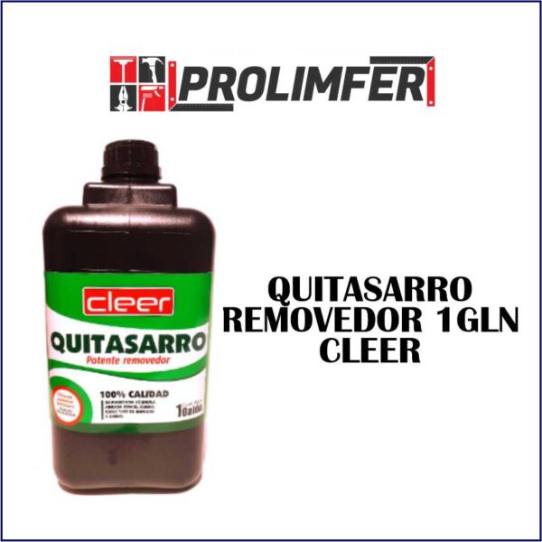 Quitasarro removedor bidón 1gln - CLEER
