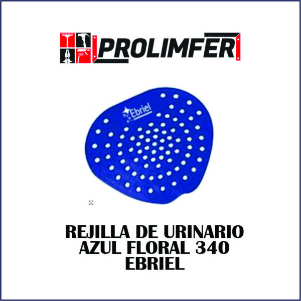 Rejilla de urinario azul floral 340 - EBRIEL