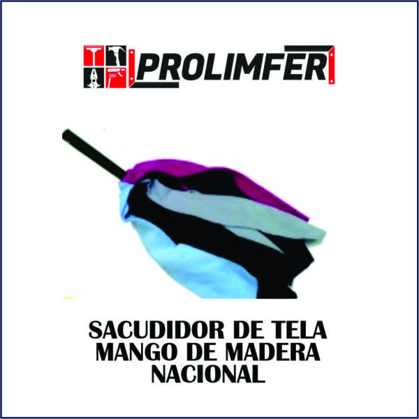 Sacudidor de tela mango de madera - NACIONAL