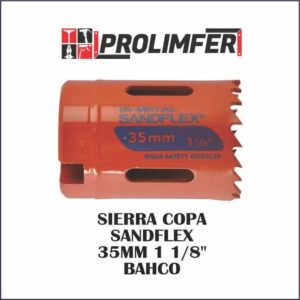 Sierra copa SANDFLEX 35mm 1 1/8" - BAHCO