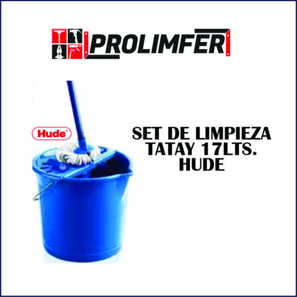 Set de limpieza Tatay 17lts - HUDE