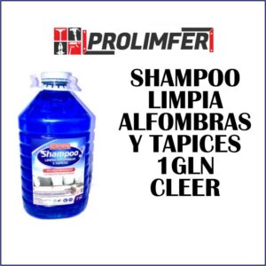 Shampoo limpia alfombras y tapices 1gln - CLEER