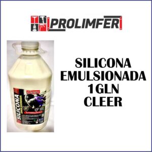 Silicona blanca emulsionada 1gln - CLEER