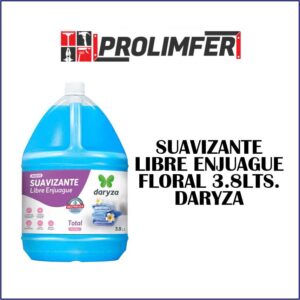 Suavizante libre enjuague floral 3.8lts - DARYZA
