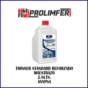 Thinner standard reforzado MAESTRAZO 2.8lts - ANYPSA