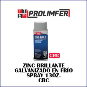 Zinc brillante galvanizado en frío spray 13oz - CRC