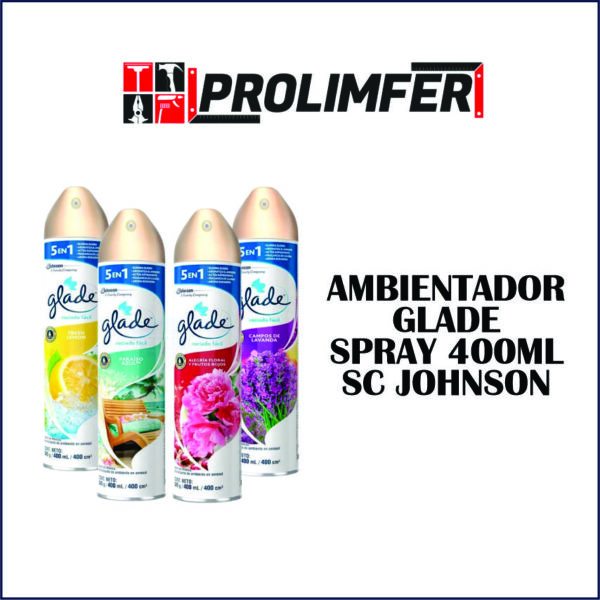 Ambientador glade spray 400ml - SC JOHNSON