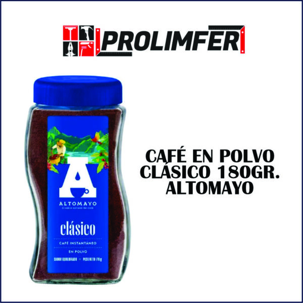 Café en polvo clásico 180gr - ALTOMAYO