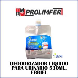 Deodorizador líquido para urinario 530ml - EBRIEL