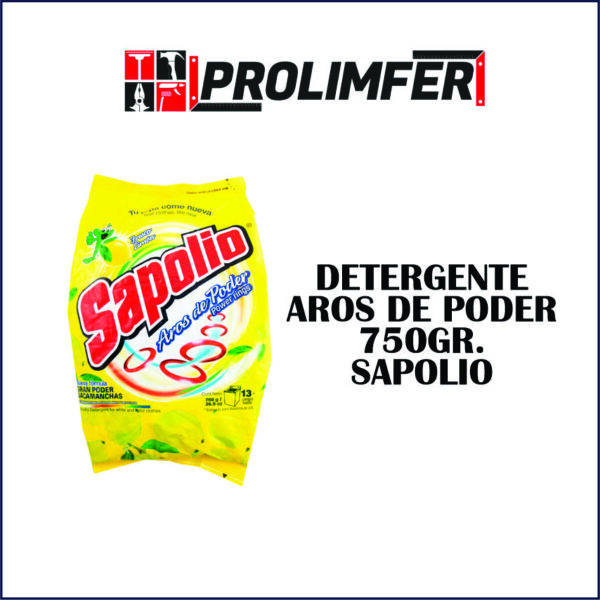 Detergente aros de poder 750gr - SAPOLIO