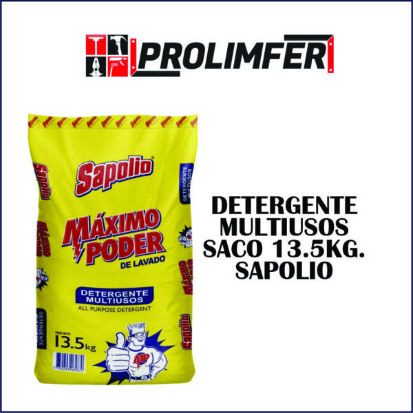 Detergente multiusos saco 13.5kg - SAPOLIO