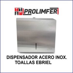 Dispensador para papel toalla acero inoxidable 231 - EBRIEL
