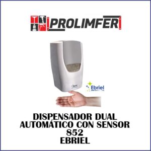 Dispensador dual automático con sensor 852 - EBRIEL