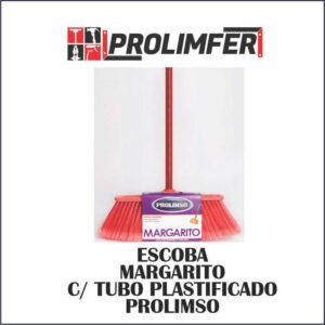 Escoba margarito con tubo plastificado - PROLIMSO 