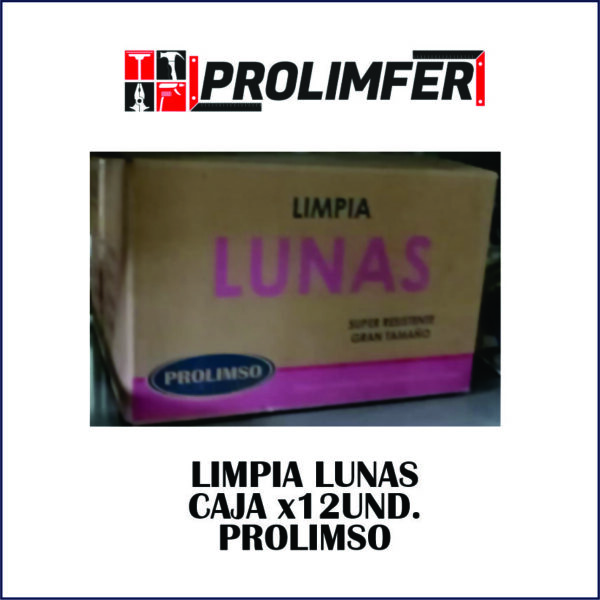 Limpia lunas caja x12und - PROLIMSO