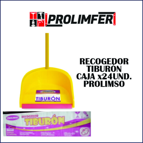 Recogedor tiburón caja x24und - PROLIMSO