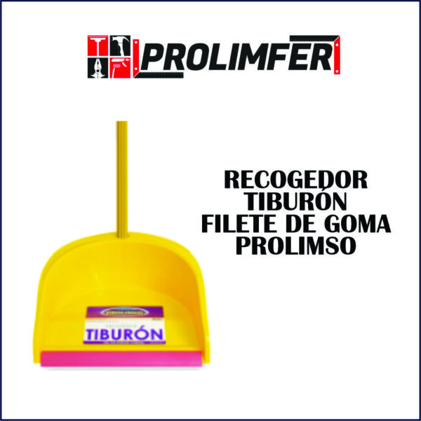 Recogedor tiburón filete de goma - PROLIMSO