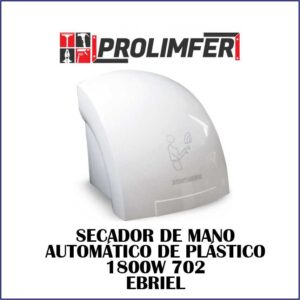 Secador de mano automático de plástico 1800w 702 - EBRIEL
