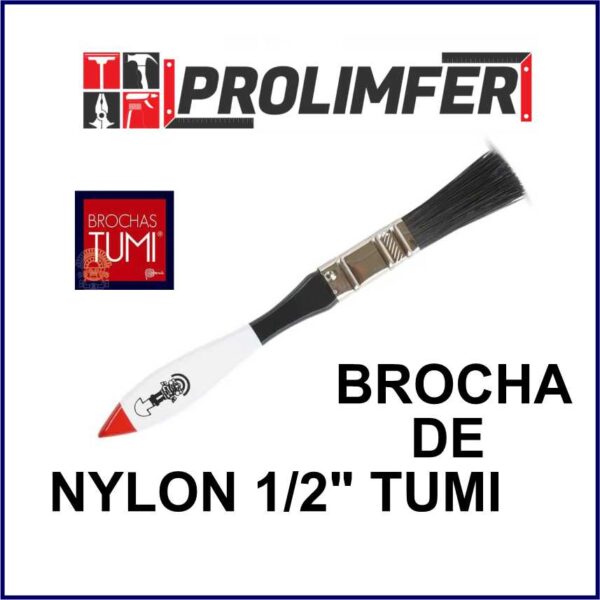 Brocha de nylon de 1/2” - TUMI