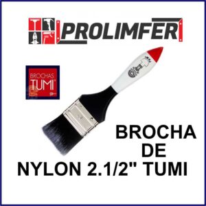 Brocha de nylon de 2.1/2” - TUMI