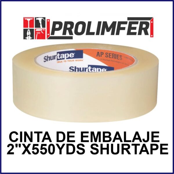 Cinta de embalaje 2x550yds - SHURTAPE