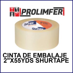 Cinta de embalaje 2x55yds - SHURTAPE