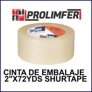 Cinta de embalaje 2x72yds - SHURTAPE