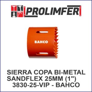 SIERRA COPA BI-METAL SANDFLEX 25MM (1") 3830-25-VIP - BAHCO